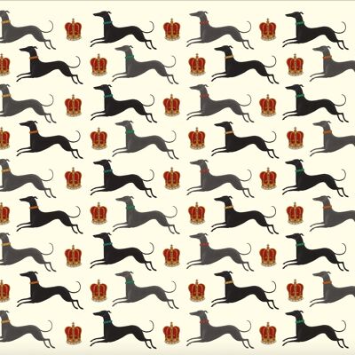 Hound & Crown Wrapping Paper