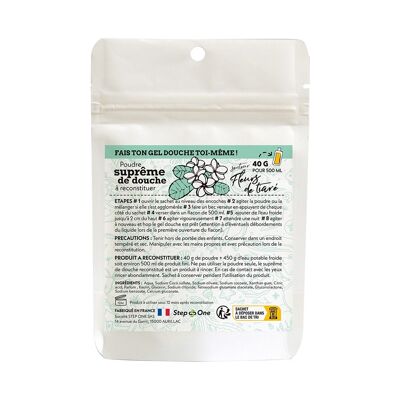 Dose 40 g Suprême de douche (Shower gel) scented with Tiare flowers (Monoï) - Summer season
