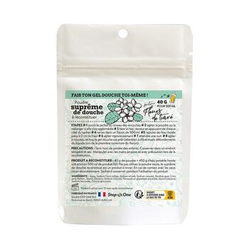 Dose 40 g Suprême de douche (Gel douche) senteur Fleurs de tiaré (Monoï) - Saison été