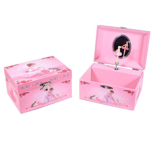 Ballerina Musical Jewelry Box for Girls
