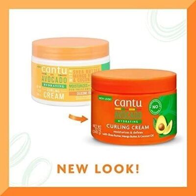 CANTU - Crema arricciacapelli idratante con avocado