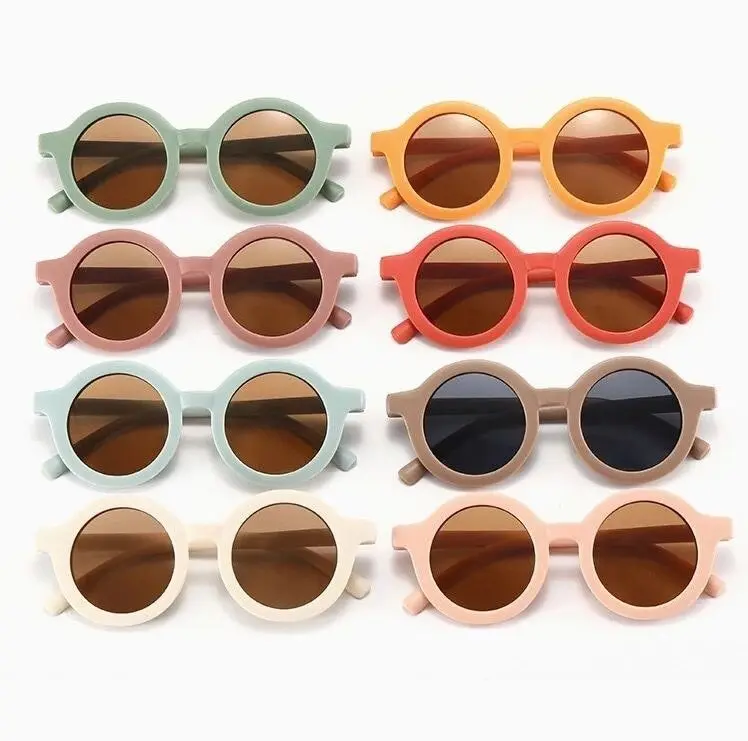 2 Lunettes De Soleil Enfants Sharplace En Forme De Cœur - UV400, Style Rétro