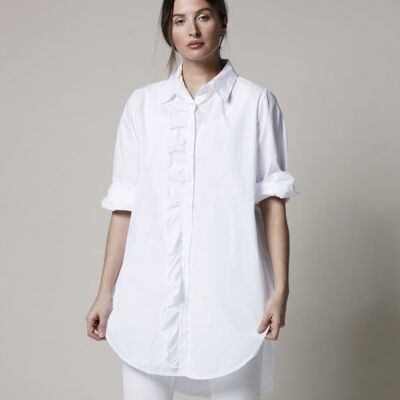 Chemise en coton Girlfriend - 30 couleurs