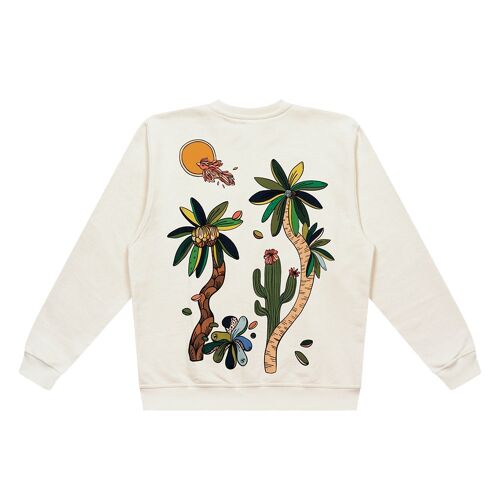 Sweatshirt Jungle Crème