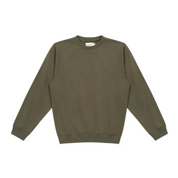 Sweatshirt Plain Olive 1