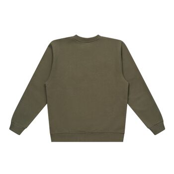 Sweatshirt Plain Olive 2