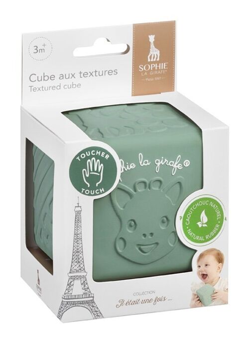 Textured cube Sophie la girafe - TOUCH