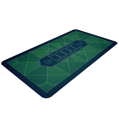 Bullets Carte da gioco - Tappetino da poker 100x60 verde / Paulie Design