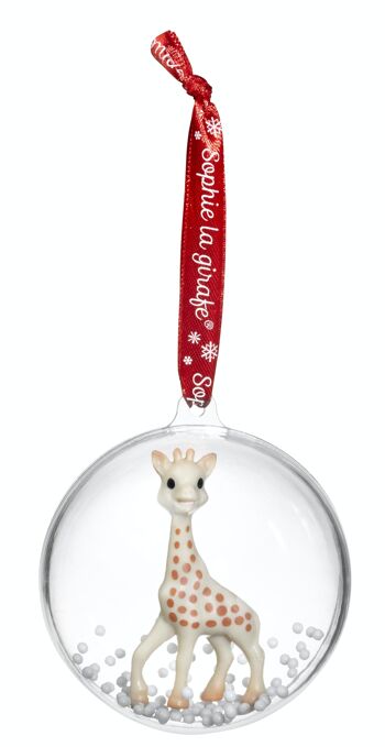 Boules de Noël Sophie la Girafe (présentoir de 18) 2