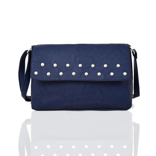 Willow Stud Detail Flap Cross Body Bag