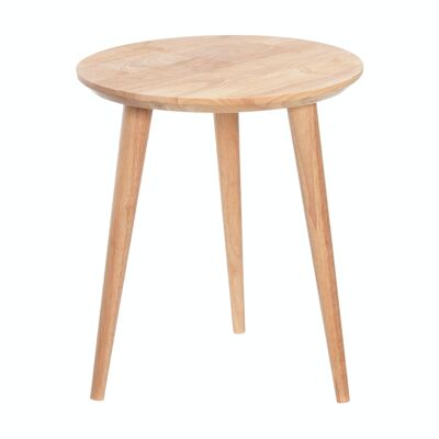 Solid Wood Side Table, Medium