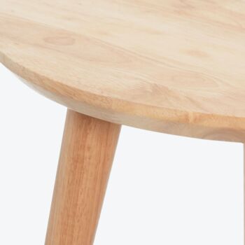 Table d'appoint en bois massif, moyenne 3