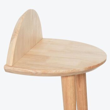 Table penchée en bois massif 3