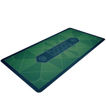 Cartes à jouer Bullets - Tapis de poker 180x90 vert / Paulie Design 1