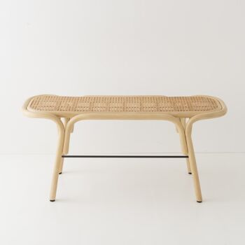 Banc rotin design TRAVERSE 2