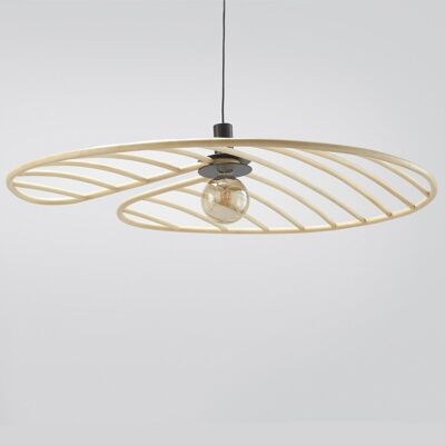 Large design rattan suspension NYMPHEA