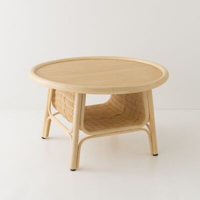 CORRIDOR rattan coffee table, large model