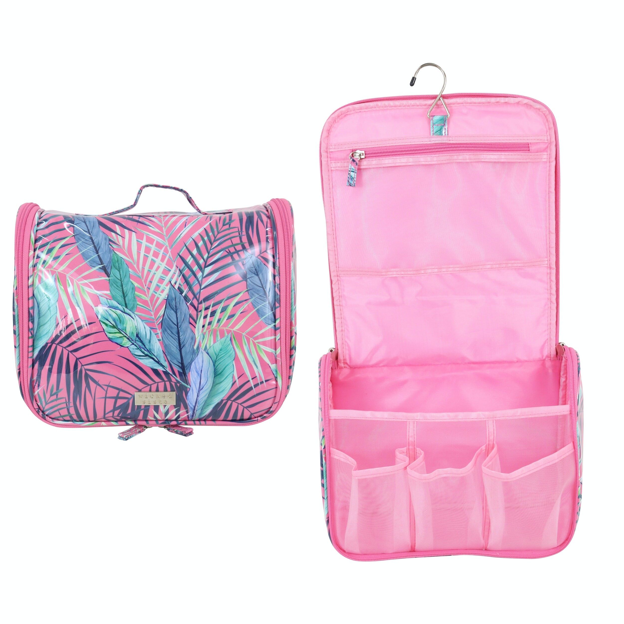 Borsa cosmetica Borsa da viaggio Paradise Tropics con gancio