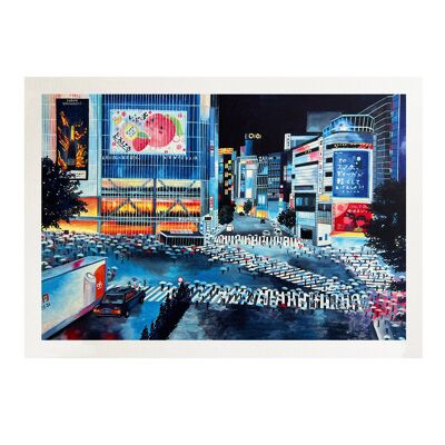 Japan Print - Shibuya Crossing