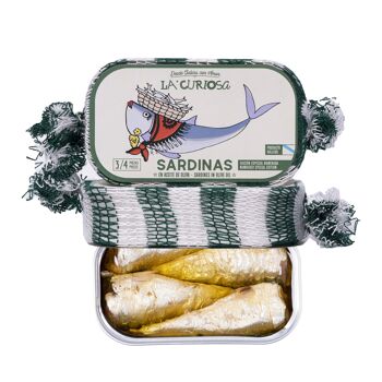 SARDINE À L'HUILE D'OLIVE – ÉDITION SPÉCIALE 1032 BOÎTES