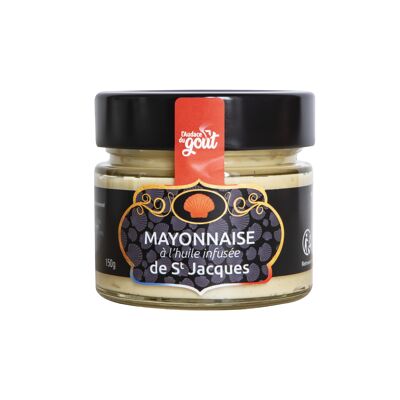 Mayonnaise à l'huile infusée de Saint Jacques - 150g