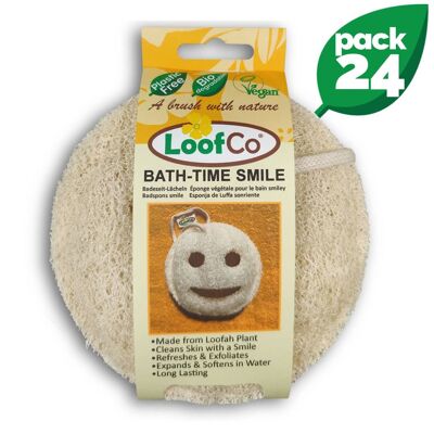 Bath-Time Loofah Smile | BULK Box of 24 | 5% Discount