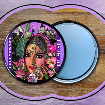 Pocket mirrors - Citizens of the World - INDIA