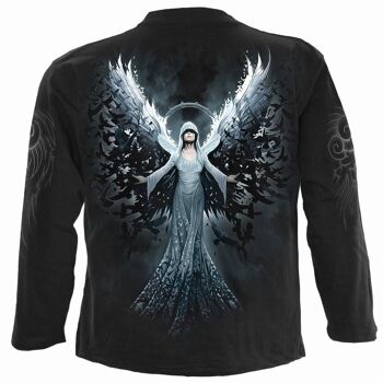 ETHEREAL ANGEL - T-shirt à manches longues Noir 3