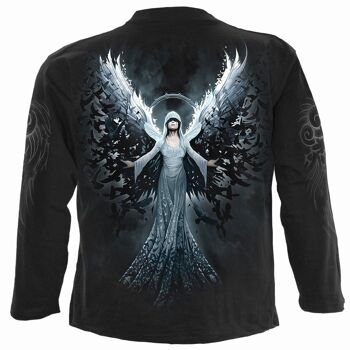 ETHEREAL ANGEL - T-shirt à manches longues Noir 6