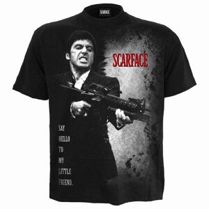 SCARFACE - SAY HELLO - T-shirt imprimé sur le devant Noir