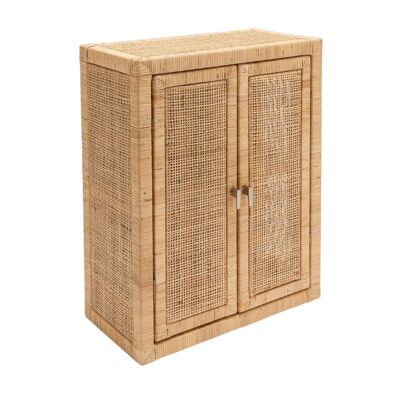 Openwork rattan cane cabinet Saigon