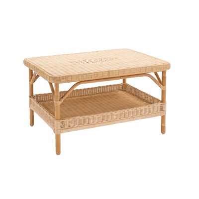 Nantucket rechteckiger Rattan-Couchtisch