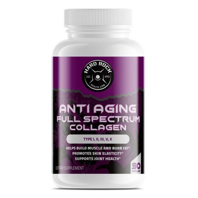 Anti-Aging-Vollspektrum-Kollagen 90 Kapseln