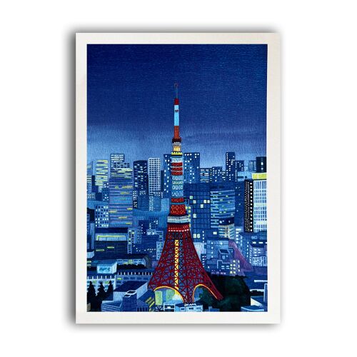 Impression Japon - La tour de Tokyo