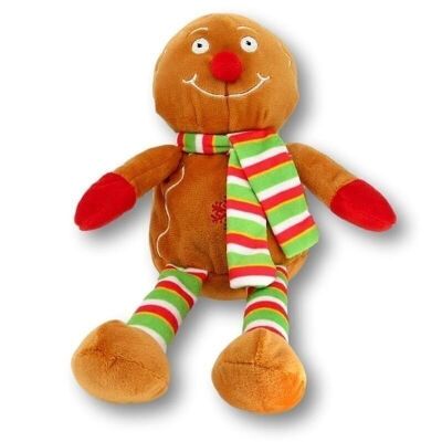 Peluche bonhomme en pain d'épice - doudou