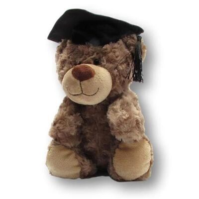Plush toy graduates bear Bodo stuffed animal - cuddly toy