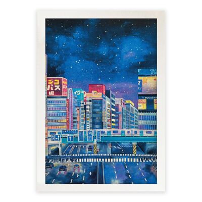Impresión de Japón - Shinjuku