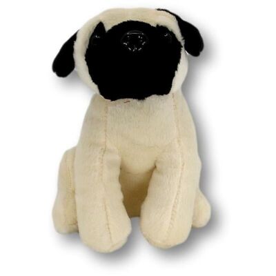 Cuddly toy pug Birgit stuffed animal - cuddly toy