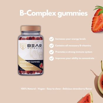 Energy B-Complex - Gummies - Végétalien 3