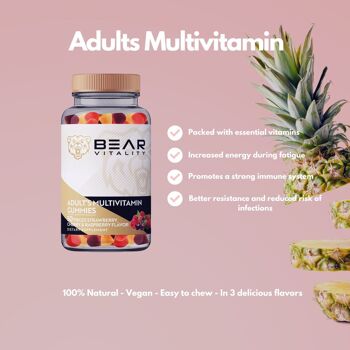 Multivitamines Adultes - Gummies - Vegan 3