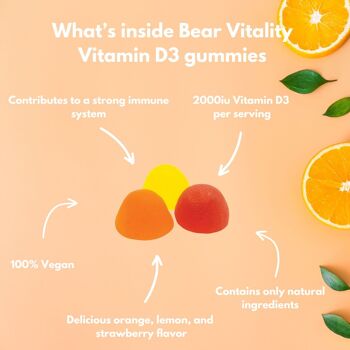 Vitamine D - Gummies - Végétalien 5