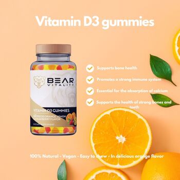 Vitamine D - Gummies - Végétalien 3