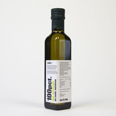 Olio d'oliva biologico dall'oliva Athinoelia e Koroneiki 0,25 L