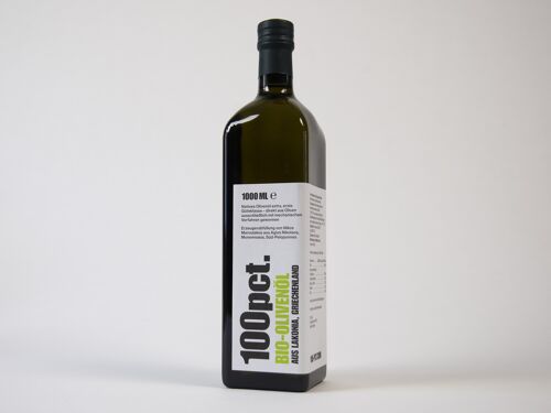 Bio-Olivenöl aus der Athinoelia- und Koroneiki-Olive 1 L