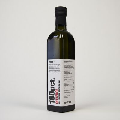 Aceite de oliva virgen extra de la aceituna Koroneiki 0,5 L