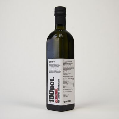 Huile d'olive extra vierge de l'olive Koroneiki 0,5 L