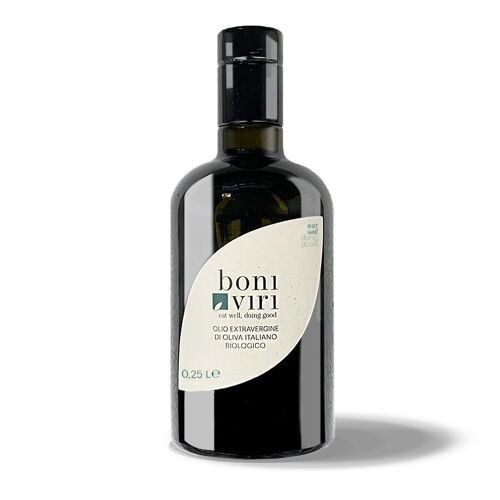 Olio extravergine d'oliva biologico siciliano - 250 ml