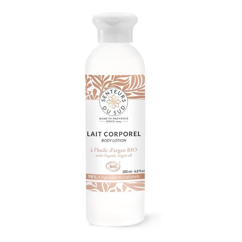 Latte per il corpo con olio di Argan biologico