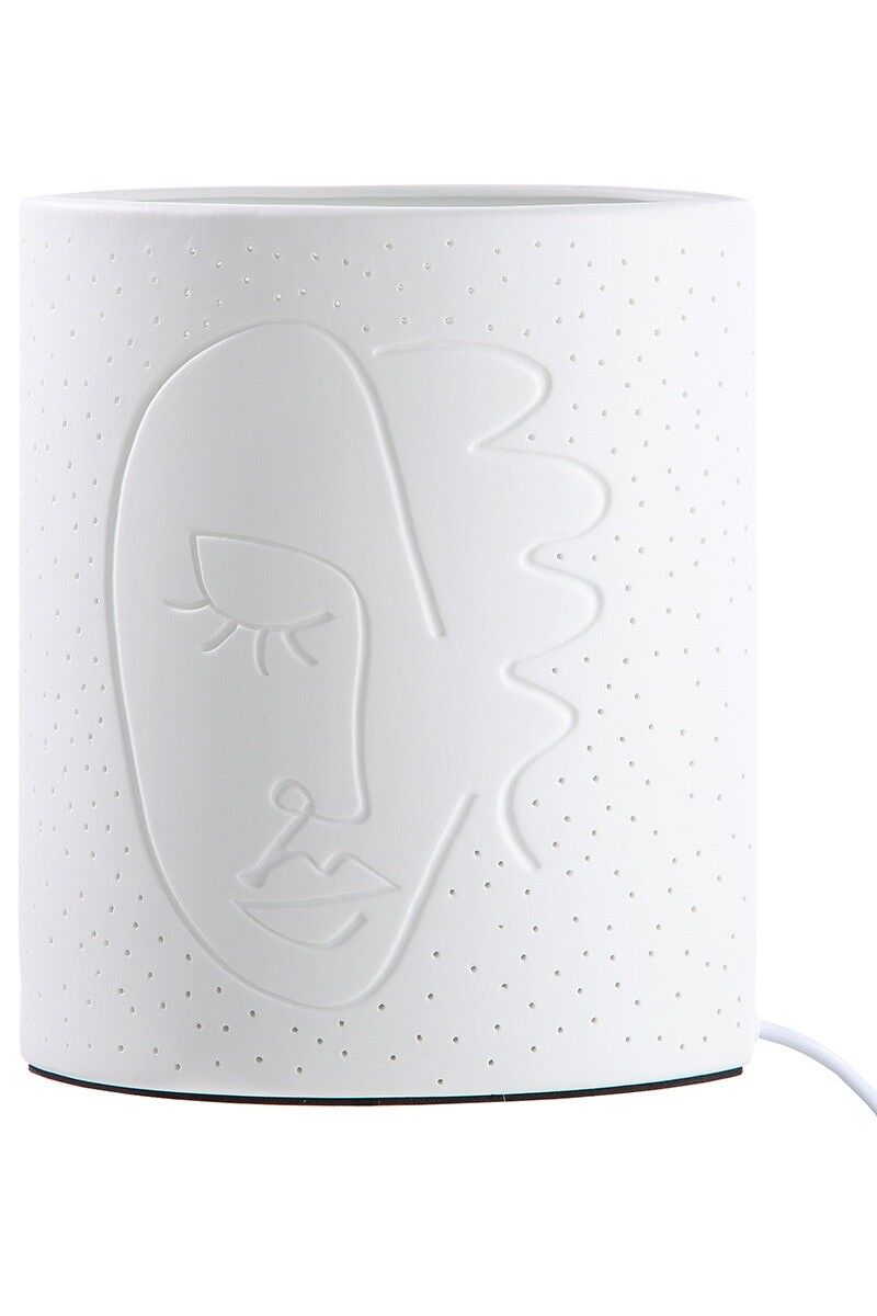 Lampada in porcellana "Visione"