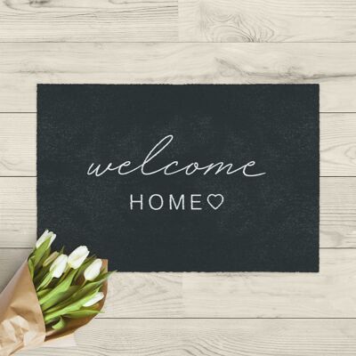 washable doormat; anthracite welcome home